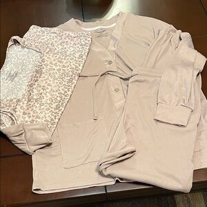 Women's Pink Pajama Set